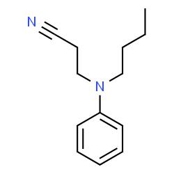 ChemSpider 2D Image | N-(2-Cyanoethyl)-N-butylaniline | C13H18N2