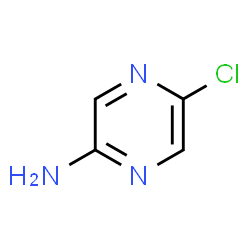 ChemSpider 2D Image | 5-Chlorpyrazin-2-amin | C4H4ClN3