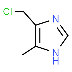 ChemSpider 2D Image | 4-(Chloromethyl)-5-methyl-1H-imidazole | C5H7ClN2