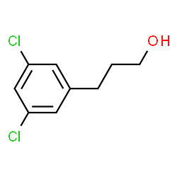 ChemSpider 2D Image | 3,5-Dichlorobenzenepropanol | C9H10Cl2O