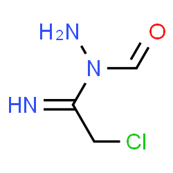 ChemSpider 2D Image | 2-Chloro-N-formylethanimidohydrazide | C3H6ClN3O