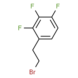 ChemSpider 2D Image | 6-(Bromomethyl)-1,2,3-trifluorobenzene | C8H6BrF3
