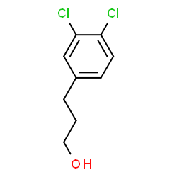 ChemSpider 2D Image | 3-(3,4-Dichlorophenyl)-1-propanol | C9H10Cl2O