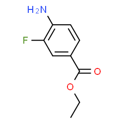 ChemSpider 2D Image | Ethyl 4-amino-3-fluorobenzoate | C9H10FNO2