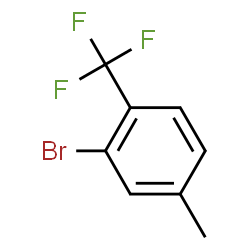 ChemSpider 2D Image | 2-Bromo-4-methylbenzotrifluoride | C8H6BrF3