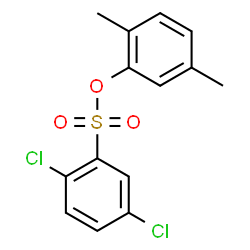 ChemSpider 2D Image | 2,5-Dimethylphenyl 2,5-dichlorobenzenesulfonate | C14H12Cl2O3S