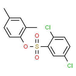 ChemSpider 2D Image | 2,4-Dimethylphenyl 2,5-dichlorobenzenesulfonate | C14H12Cl2O3S