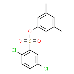 ChemSpider 2D Image | 3,5-Dimethylphenyl 2,5-dichlorobenzenesulfonate | C14H12Cl2O3S