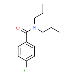 ChemSpider 2D Image | 4-Chloro-N,N-dipropylbenzamide | C13H18ClNO