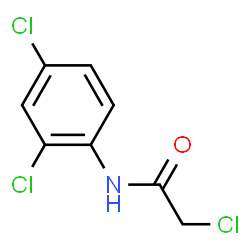ChemSpider 2D Image | 2,2',4'-Trichloroacetanilide | C8H6Cl3NO