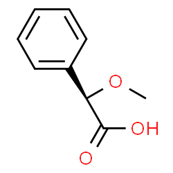ChemSpider 2D Image | O-Methyl-D-mandelic acid | C9H10O3