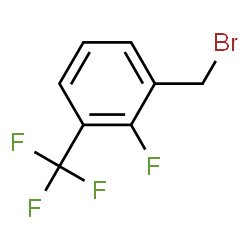 ChemSpider 2D Image | 1-(Bromomethyl)-2-fluoro-3-(trifluoromethyl)benzene | C8H5BrF4