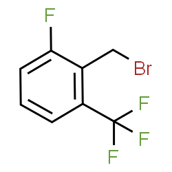 ChemSpider 2D Image | 2-Fluoro-6-(trifluoromethyl)benzyl bromide | C8H5BrF4