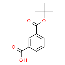 ChemSpider 2D Image | 3-(tert-Butoxycarbonyl)benzoic acid | C12H14O4