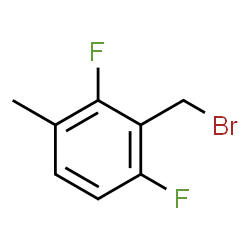 ChemSpider 2D Image | 2,6-Difluoro-3-methylbenzyl bromide | C8H7BrF2
