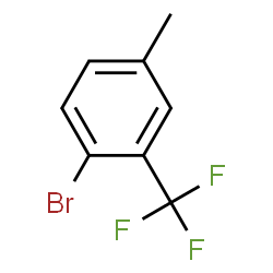ChemSpider 2D Image | 2-Bromo-5-methylbenzotrifluoride | C8H6BrF3