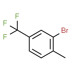 ChemSpider 2D Image | 2-Bromo-1-methyl-4-(trifluoromethyl)benzene | C8H6BrF3
