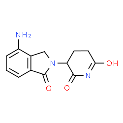 ChemSpider 2D Image | S-Lenalidomide | C13H13N3O3