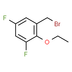 ChemSpider 2D Image | 2-Ethoxy-3,5-difluorobenzyl bromide | C9H9BrF2O