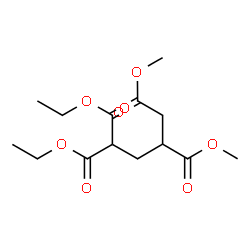 ChemSpider 2D Image | 1,1-Diethyl 3,4-dimethyl 1,1,3,4-butanetetracarboxylate | C14H22O8