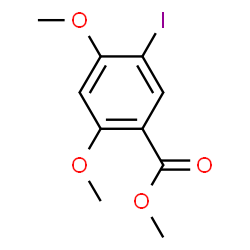 ChemSpider 2D Image | methyl 5-iodo-2,4-dimethoxybenzoate | C10H11IO4