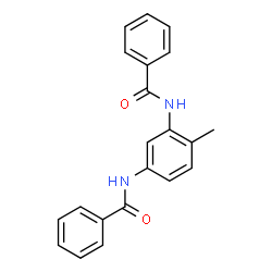 ChemSpider 2D Image | N,N'-(4-Methyl-1,3-phenylene)dibenzamide | C21H18N2O2