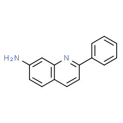ChemSpider 2D Image | 2-Phenyl-7-quinolinamine | C15H12N2
