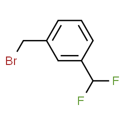 ChemSpider 2D Image | 1-(Bromomethyl)-3-(difluoromethyl)benzene | C8H7BrF2