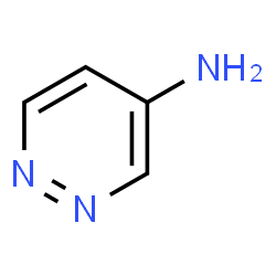 ChemSpider 2D Image | 4-Pyridazinamine | C4H5N3