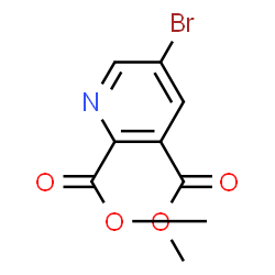 ChemSpider 2D Image | dimethyl 5-bromopyridine-2,3-dicarboxylate | C9H8BrNO4