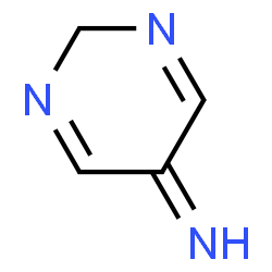 ChemSpider 2D Image | 5(2H)-Pyrimidinimine | C4H5N3