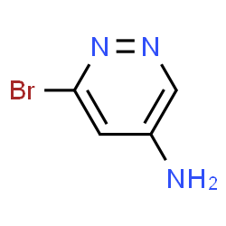 ChemSpider 2D Image | 6-Bromo-4-pyridazinamine | C4H4BrN3