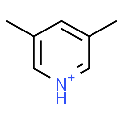 ChemSpider 2D Image | 3,5-Dimethylpyridinium | C7H10N