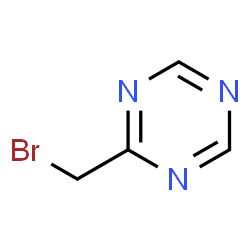 ChemSpider 2D Image | 2-(BROMOMETHYL)-S-TRIAZINE | C4H4BrN3