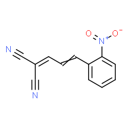 ChemSpider 2D Image | (2-nitrocinnamylidene)malononitrile | C12H7N3O2