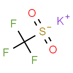 ChemSpider 2D Image | Methane, (dioxidosulfanyl)trifluoro-, potassium salt (1:1) | CF3KO2S