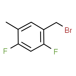 ChemSpider 2D Image | 2,4-Difluoro-5-methylbenzyl bromide | C8H7BrF2