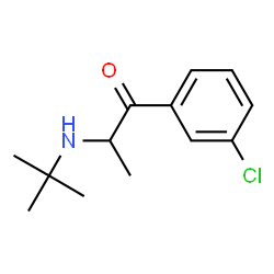 ChemSpider 2D Image | bupropion | C13H18ClNO