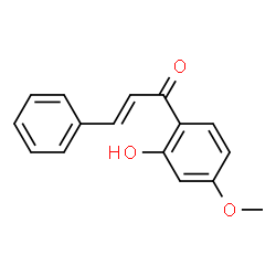ChemSpider 2D Image | 2'-Hydroxy-4'-methoxychalcone | C16H14O3