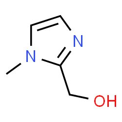 ChemSpider 2D Image | Imidazole-2-methanol, 1-methyl- | C5H8N2O