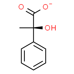 ChemSpider 2D Image | (R)-Phenyllactate | C9H9O3