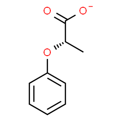 ChemSpider 2D Image | (2S)-2-Phenoxypropanoate | C9H9O3