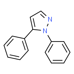 ChemSpider 2D Image | 1,5-DIPHENYLPYRAZOLE | C15H12N2