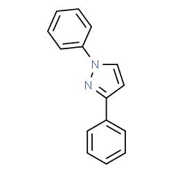 ChemSpider 2D Image | Pyrazole, 1,3-diphenyl- | C15H12N2