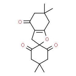 ChemSpider 2D Image | 5',5',6,6-tetramethyl-3,5,6,7-tetrahydrospiro[1-benzofuran-2,2'-cyclohexane]-1',3',4(2H)-trione | C17H22O4