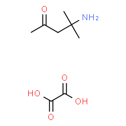 ChemSpider 2D Image | Diacetonamine hydrogenoxalate | C8H15NO5