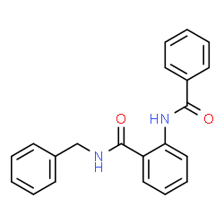 ChemSpider 2D Image | 2-(Benzoylamino)-N-benzylbenzamide | C21H18N2O2