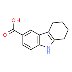 ChemSpider 2D Image | 2,3,4,9-TETRAHYDRO-1H-CARBAZOLE-6-CARBOXYLIC ACID | C13H13NO2