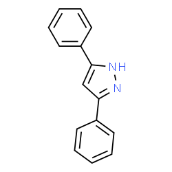 ChemSpider 2D Image | 3,5-Diphenylpyrazole | C15H12N2