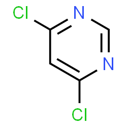 ChemSpider 2D Image | 4,6-dichloropyrimidine | C4H2Cl2N2